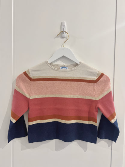 Mayoral Fall Stripes Sweater Top