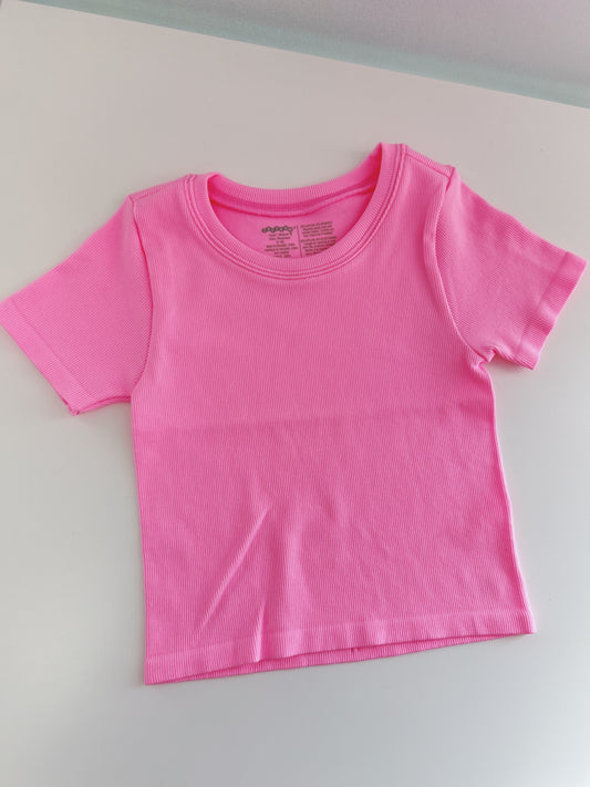 Iscream Rose Ribbed Shirt