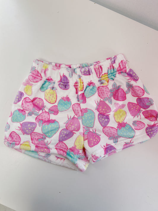 Very Berry Plush PJ Shorts