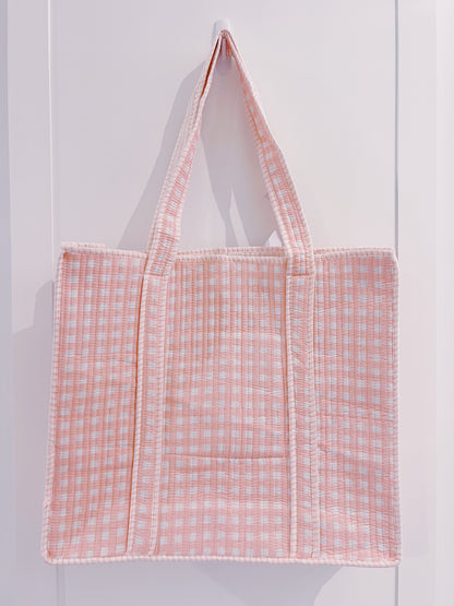 Large Quilted Tote