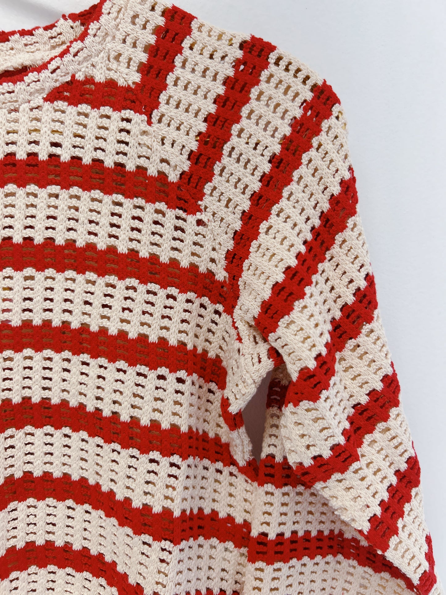 Hayden Red Stripe Lightweight Sweater