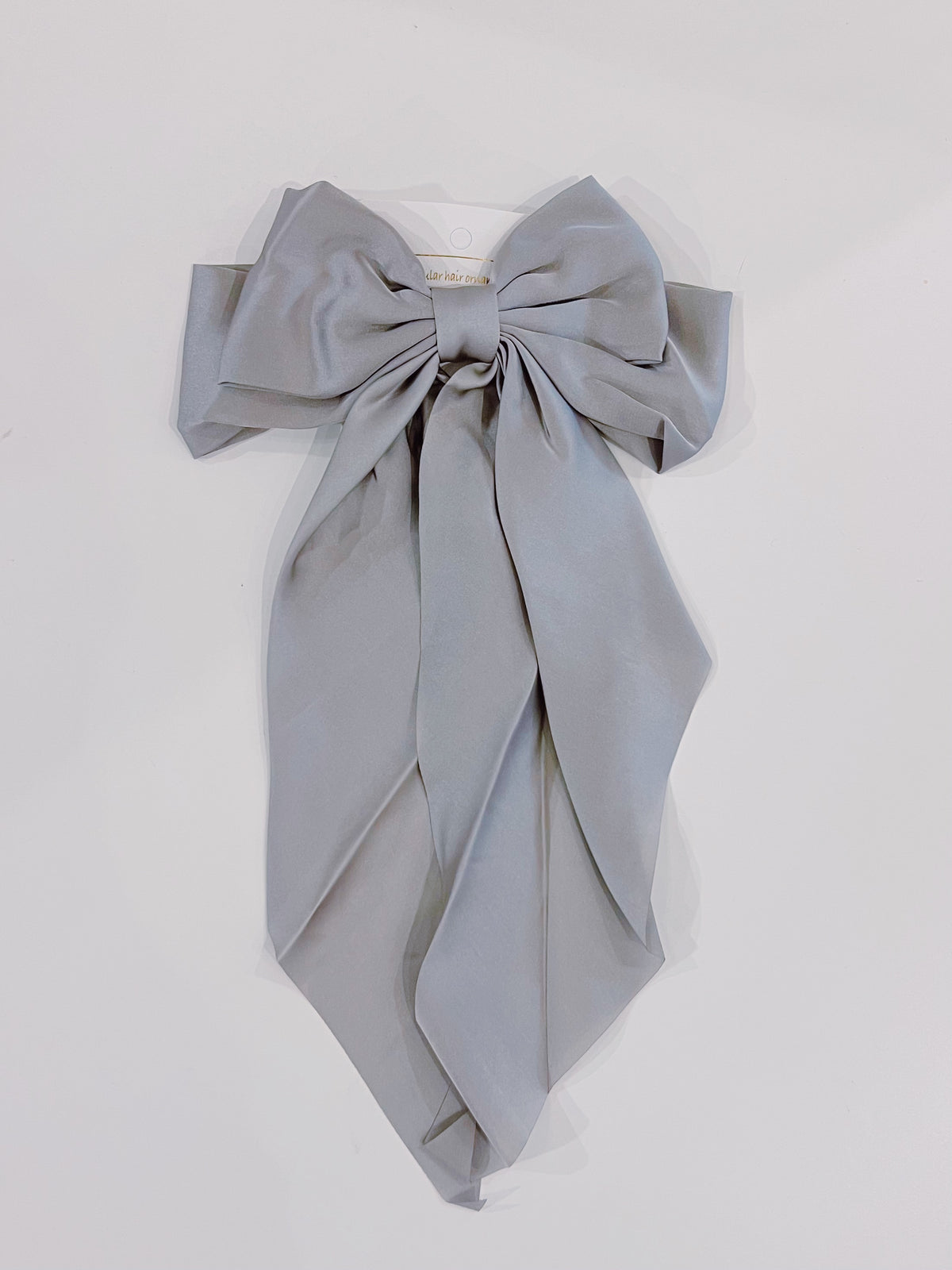 Large Satin Ribbon Streamer Bow