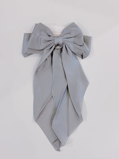 Large Satin Ribbon Streamer Bow