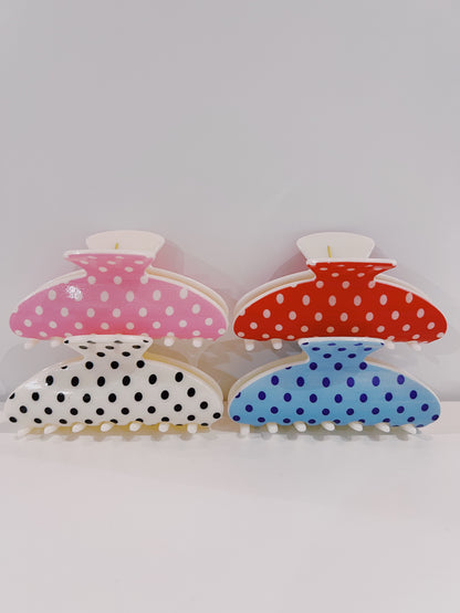 Polka Dot Hair Clip