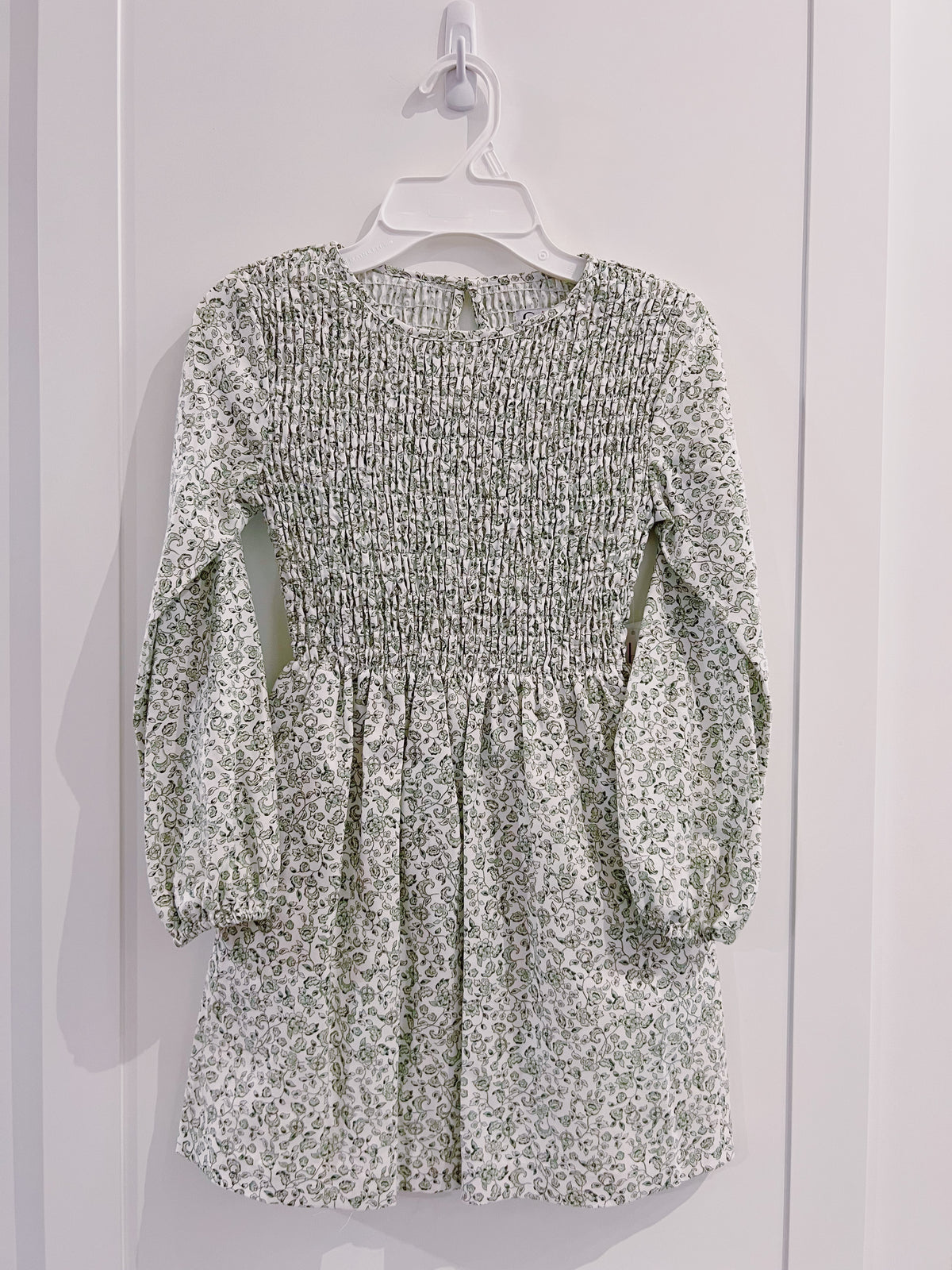 Gabby Green Sophie Shirred Dress