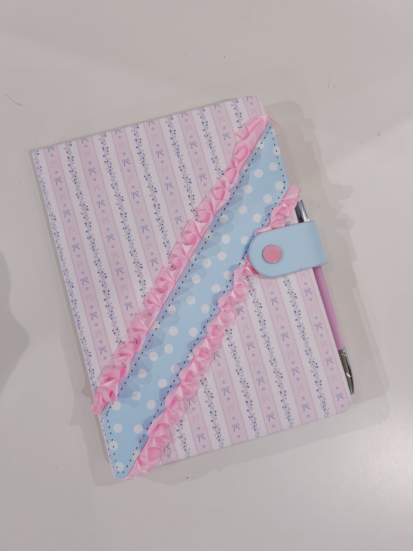 Floral Stripes Journal