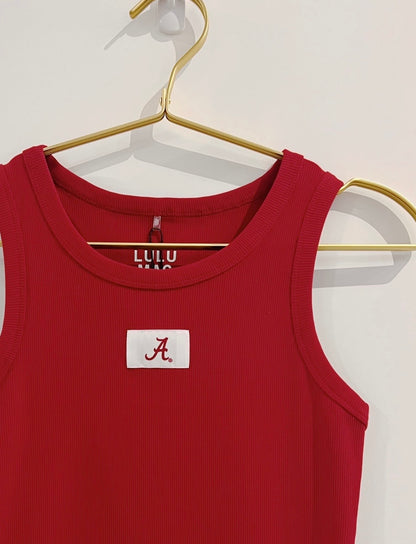 LuLu Mac Adult Crimson Alabama Tank
