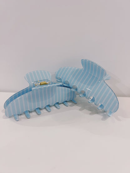 Pastel Stripe Hair Clip