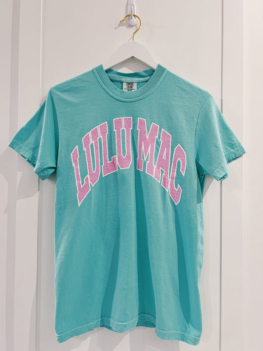 LuLu Mac Adult Chalky Mint Dot Tee