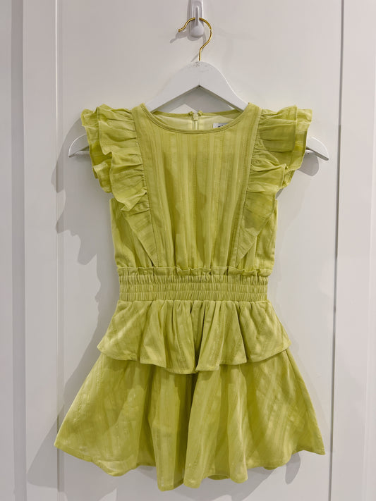 Citrus/Gold Gigi Dress