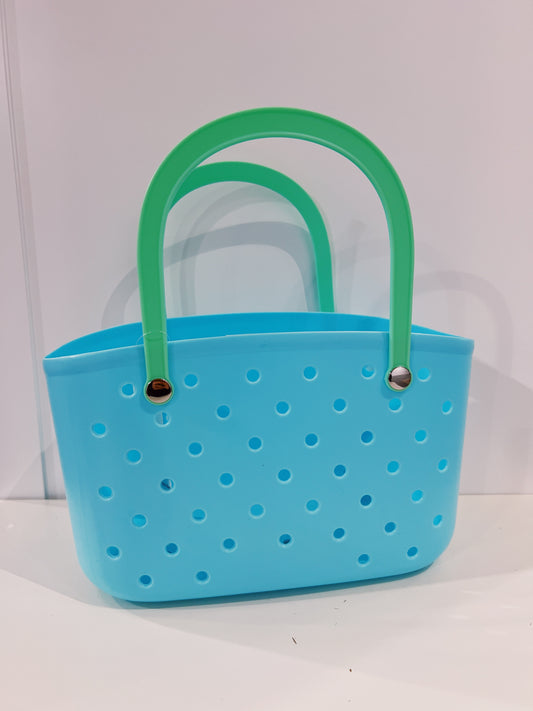 Blue Charm Tote Bag