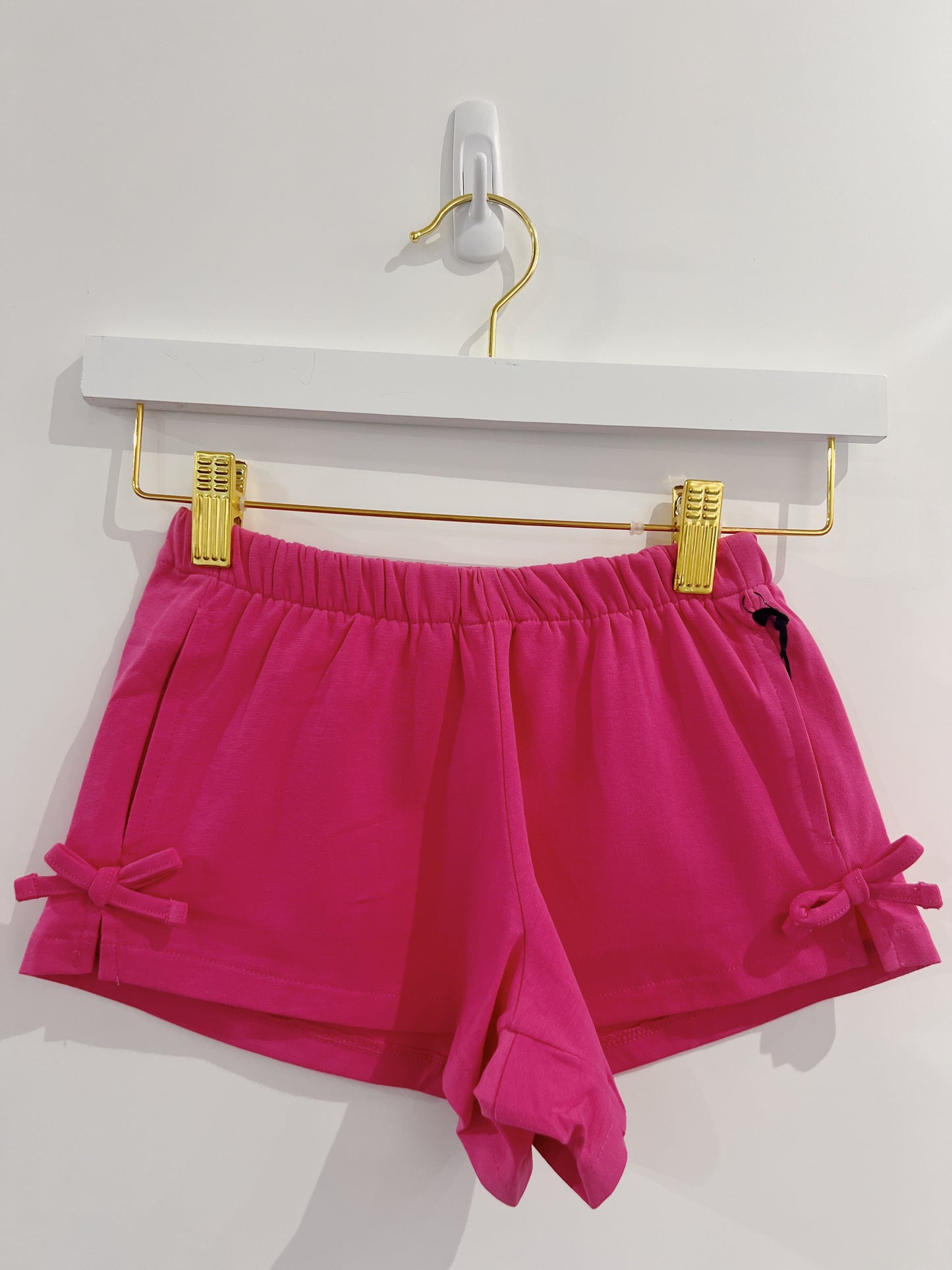 Paper Flower Azalea Pink Side Bow Shorts