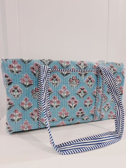 Quilted Duffel Bag
