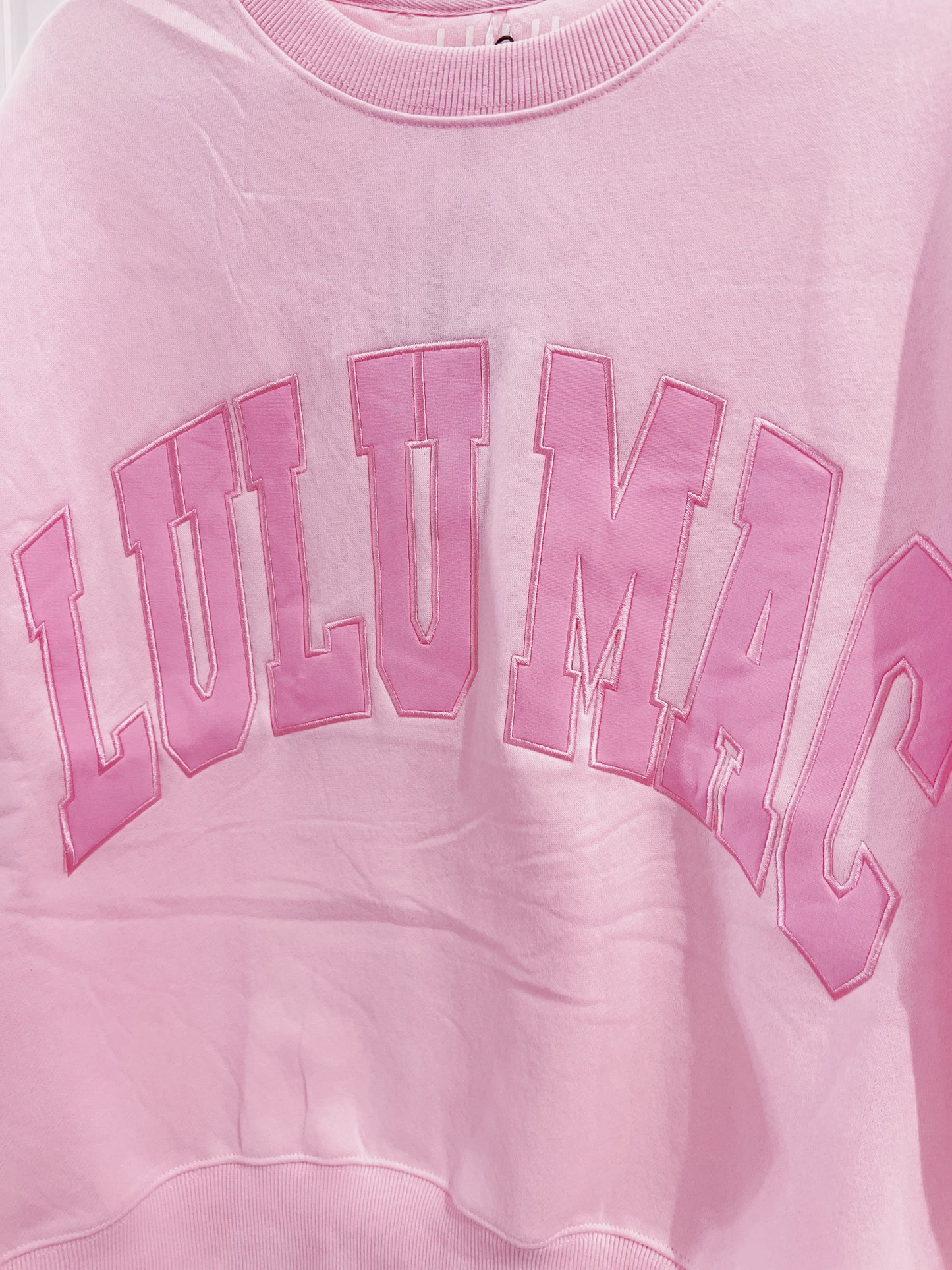 Lulu Mac Pink Sweatshirt