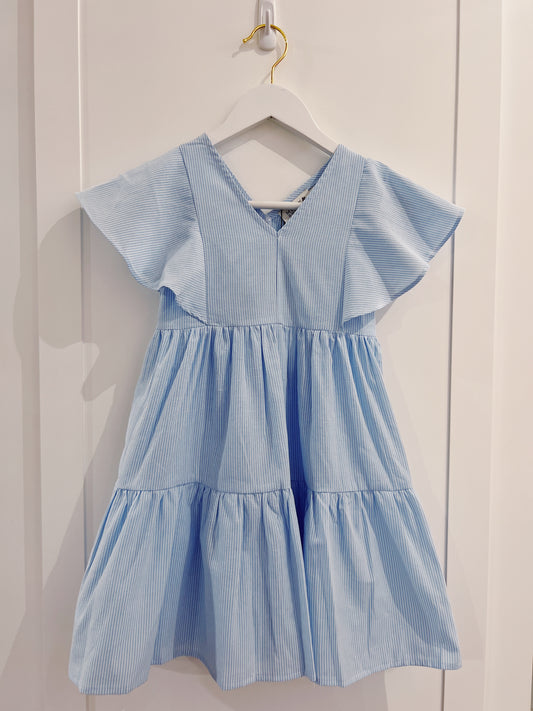 Molly Bracken Blue Stripe Dress