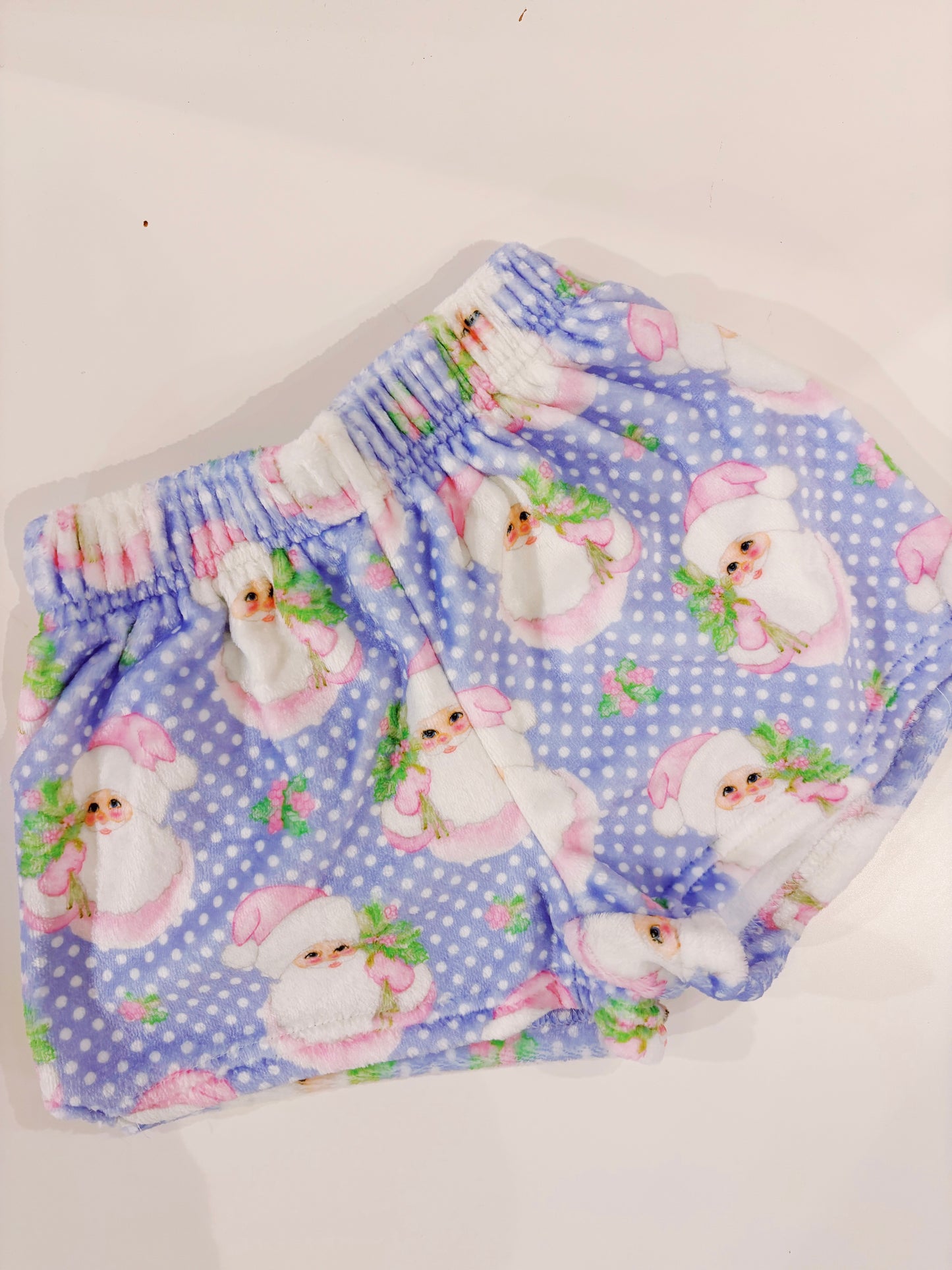 Iscream Sweet Santa Plush PJ Shorts