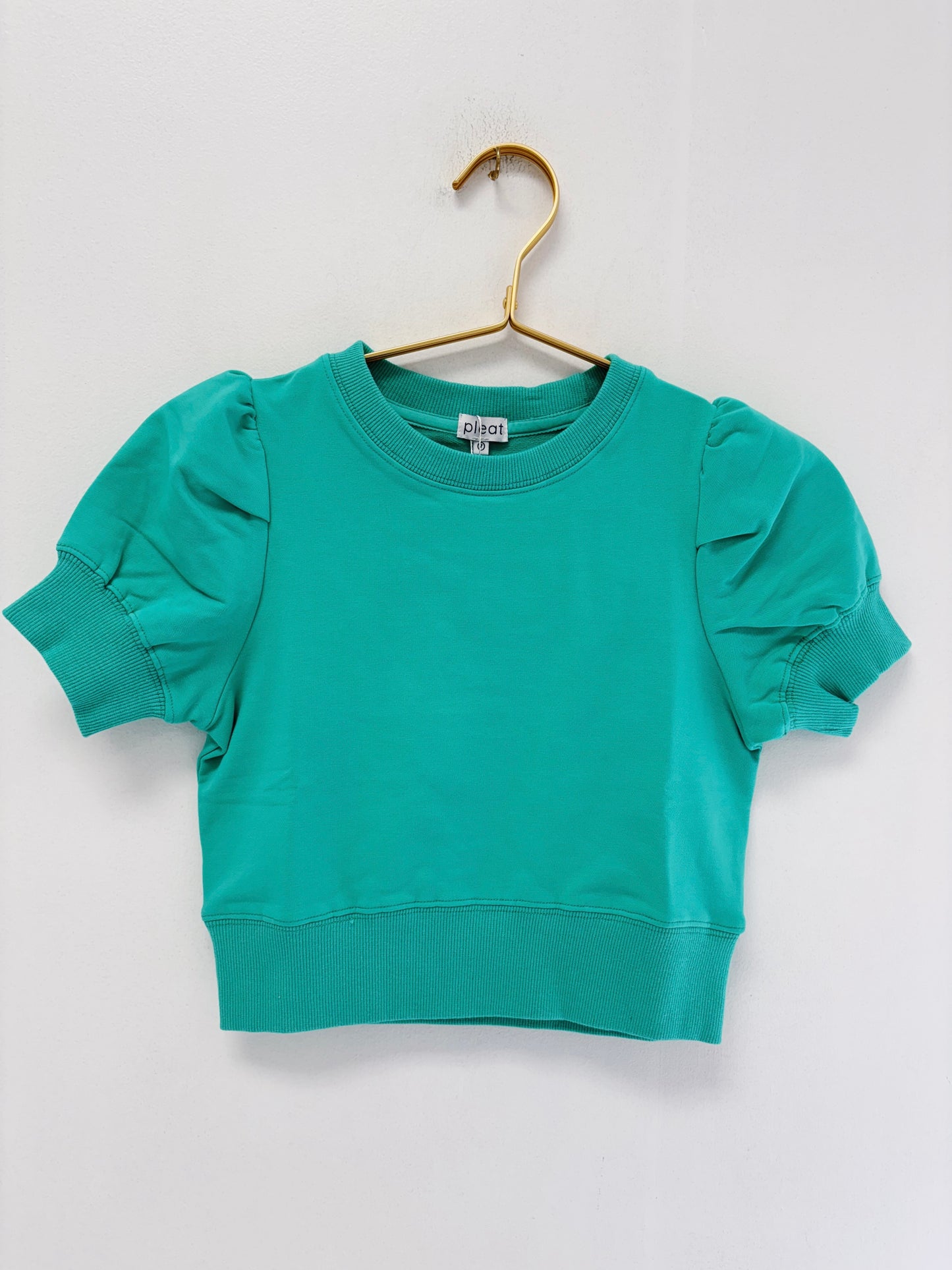 Pleat Seaglass Riley Sweatshirt