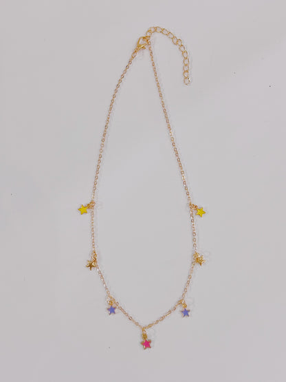 Colorful Star Necklace