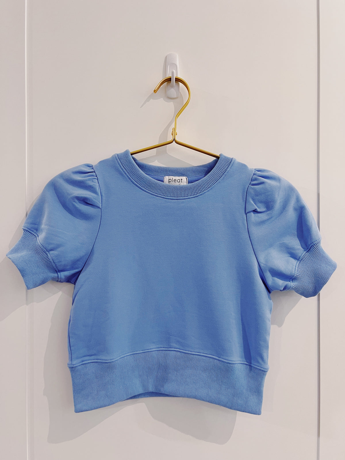 Pleat Cornflower Riley Sweatshirt