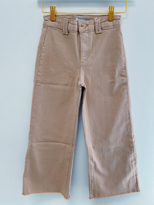 Tractr Khaki Wide Leg Jean