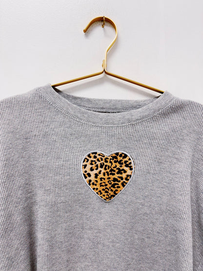 Vintage Havana Leopard Heart Tee