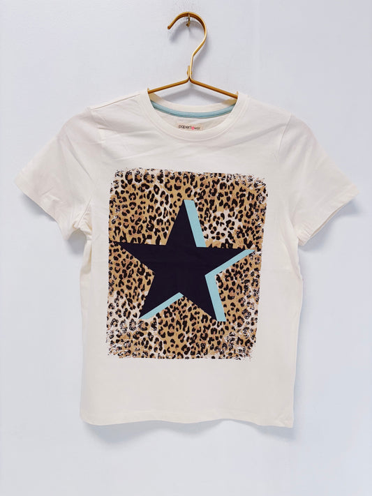 Paper Flower Gardenia Star Graphic Tee