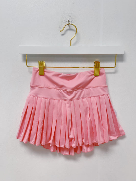Azarhia Mini Pleated Skort- Pink