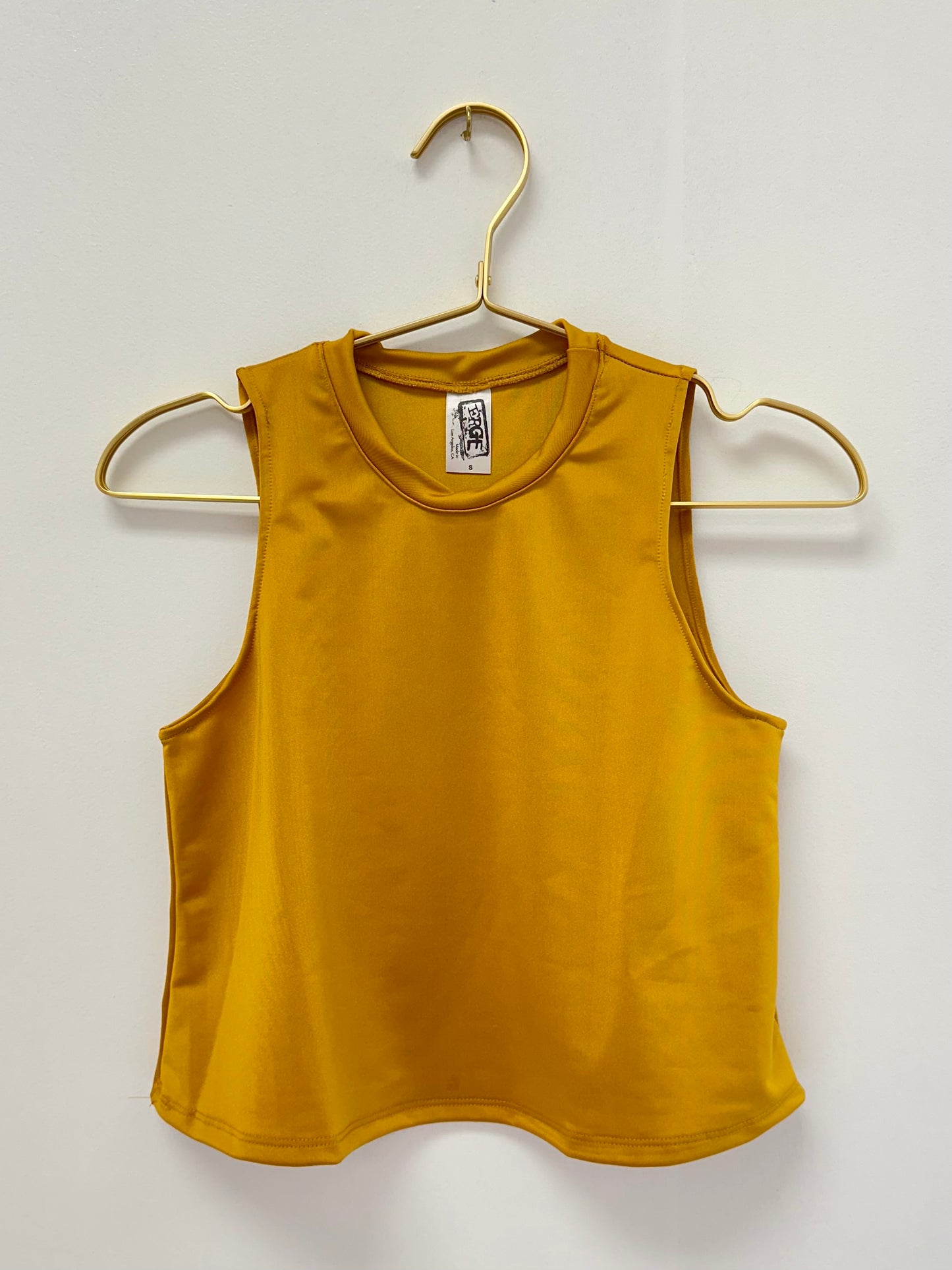 Erge Mustard Yoga Tank