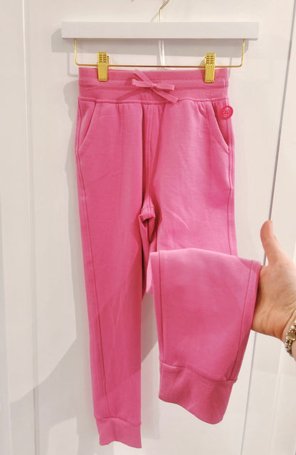 Black/Pink Wide Leg Pant & Jogger Set