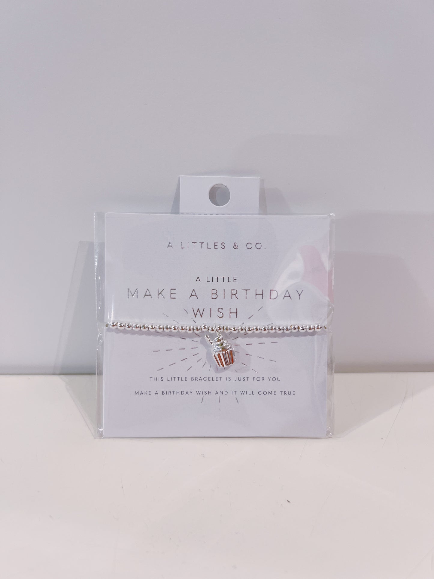 A Little Silver Make A Birthday Wish Bracelet