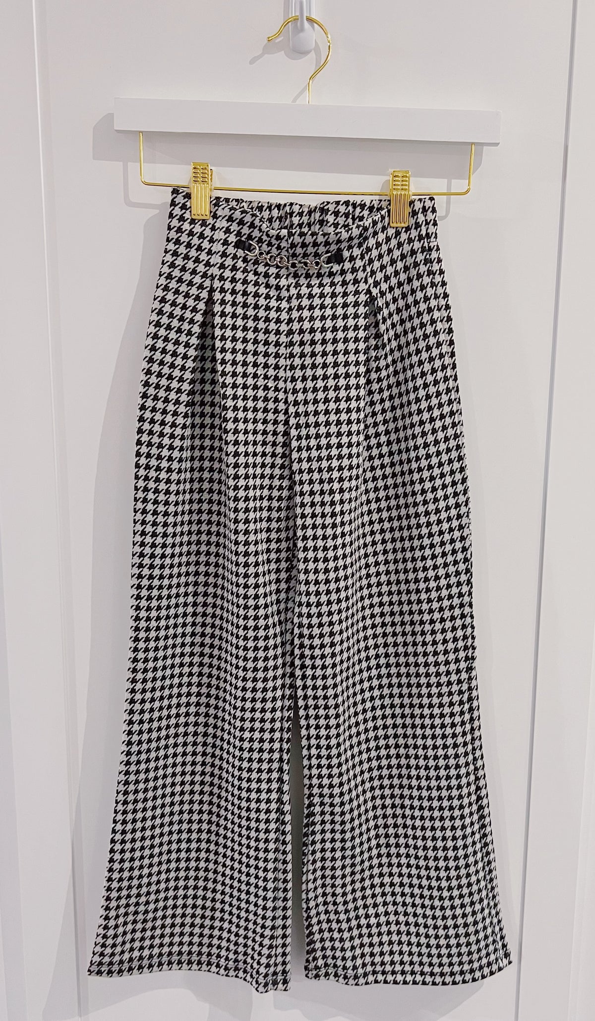Mayoral Black Jacquard Pants