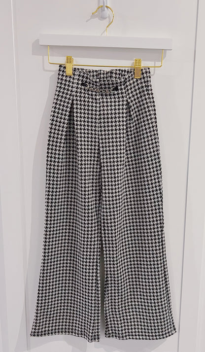 Mayoral Black Jacquard Pants