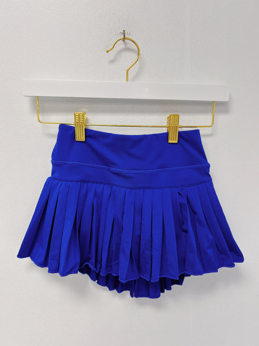 Azarhia Mini Pleated Skort- Royal