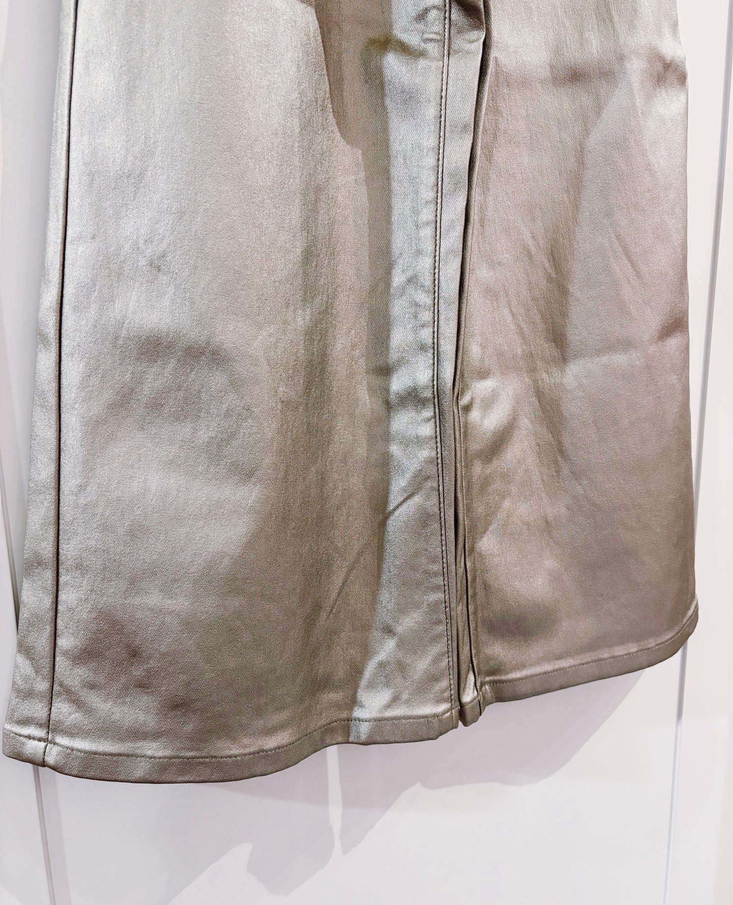 Molly Bracken Silver Woven Pants