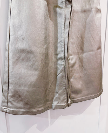 Molly Bracken Silver Woven Pants