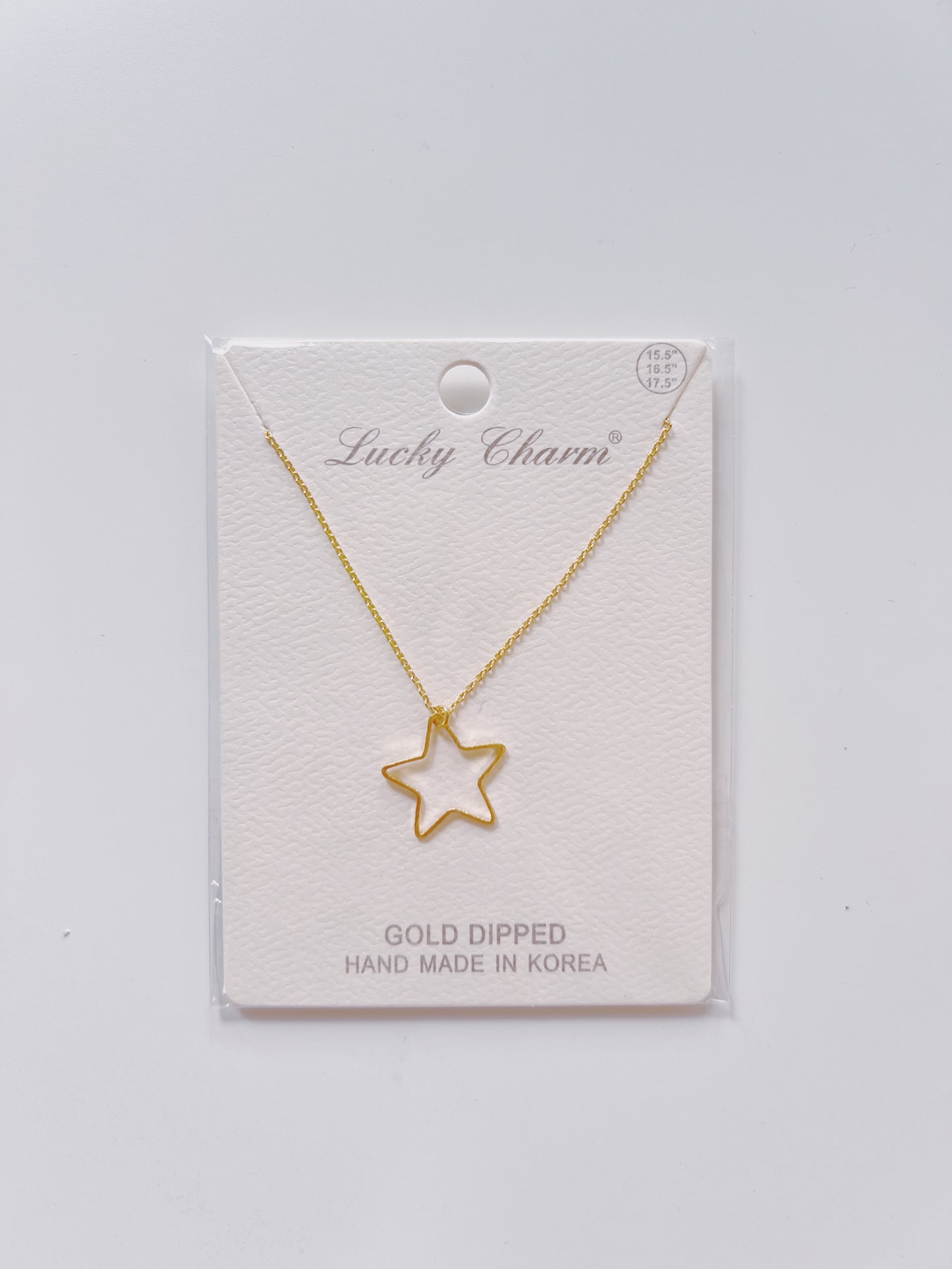 Gold Star Necklace
