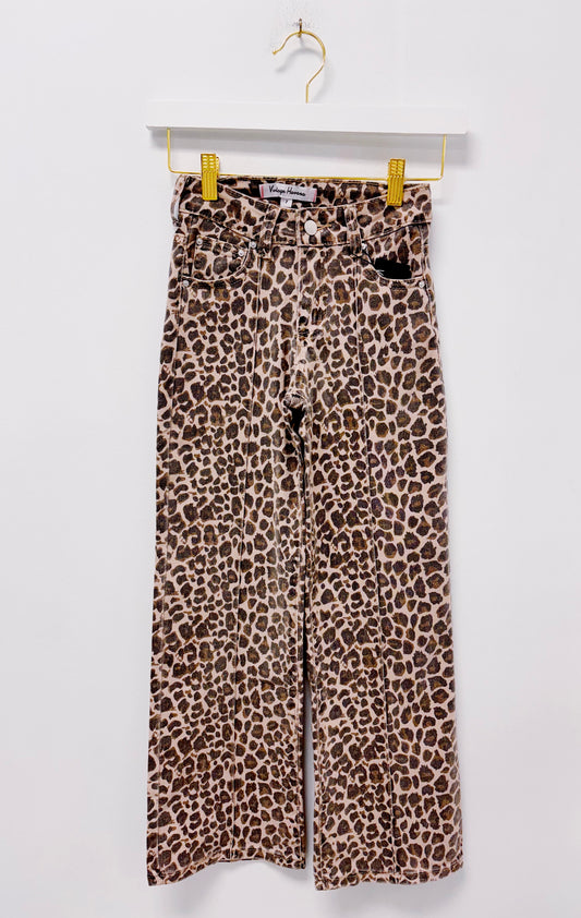Vintage Havana Leopard Denim