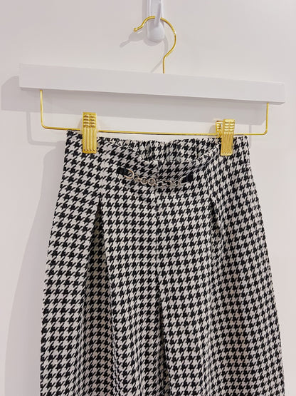 Mayoral Black Jacquard Pants