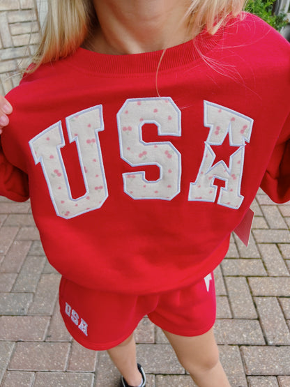 Happy Camp3r USA Crewneck