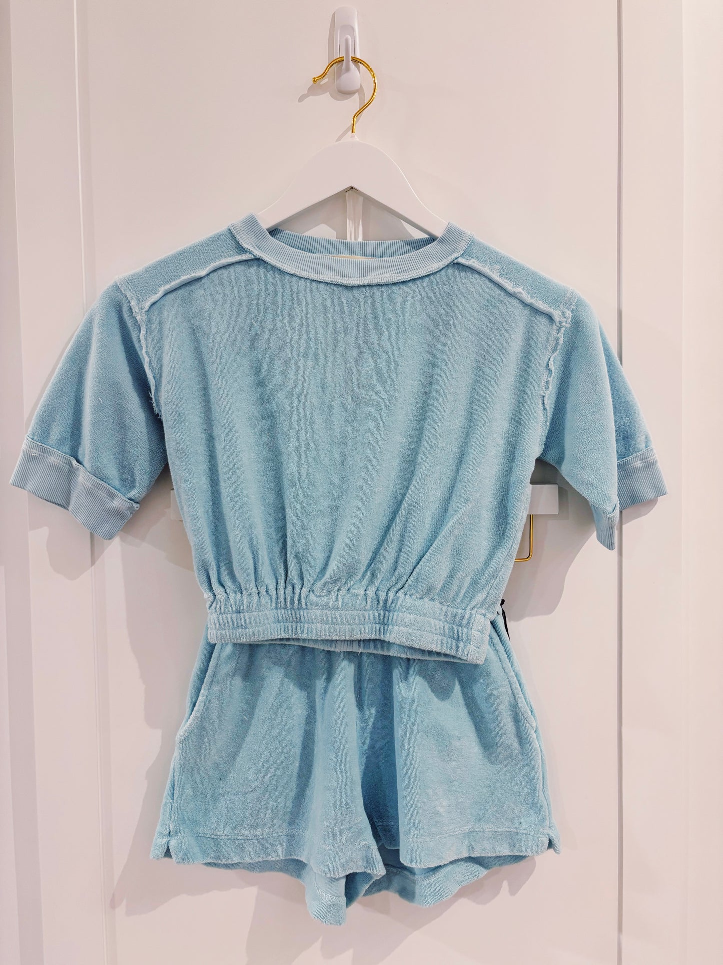 Tenly Pool Blue Short Set