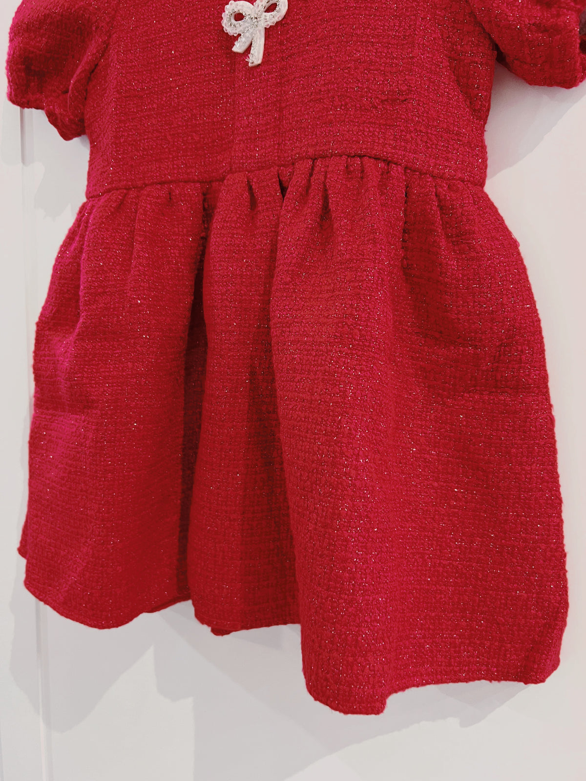 LuLu BeBe Red Tweed Dress