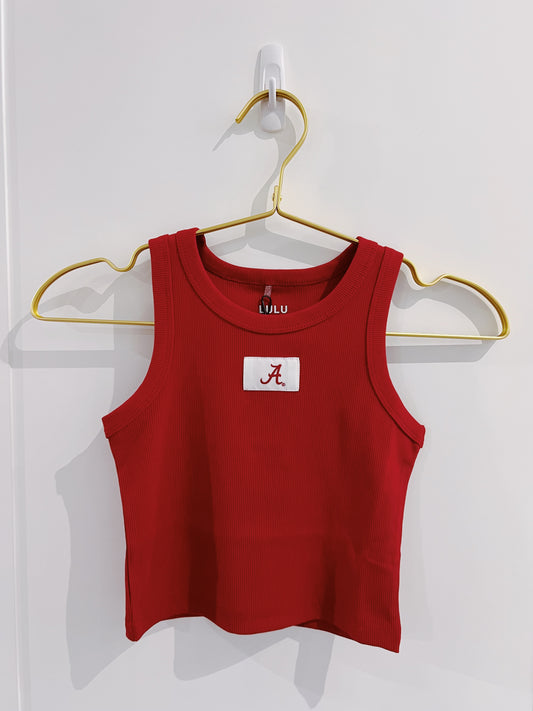 LuLu Mac Youth Crimson Alabama Tank