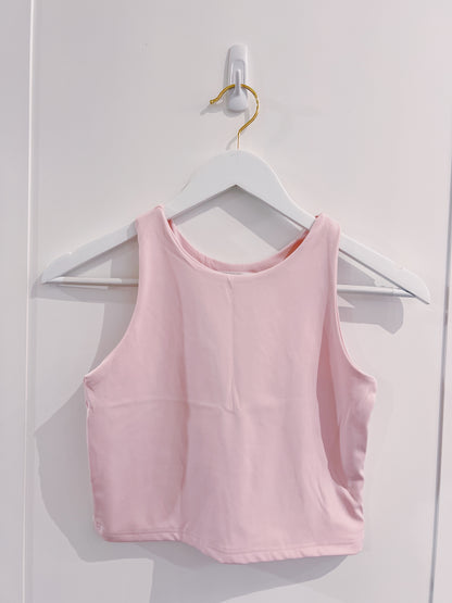Belle Cher Pink Razorback Tank