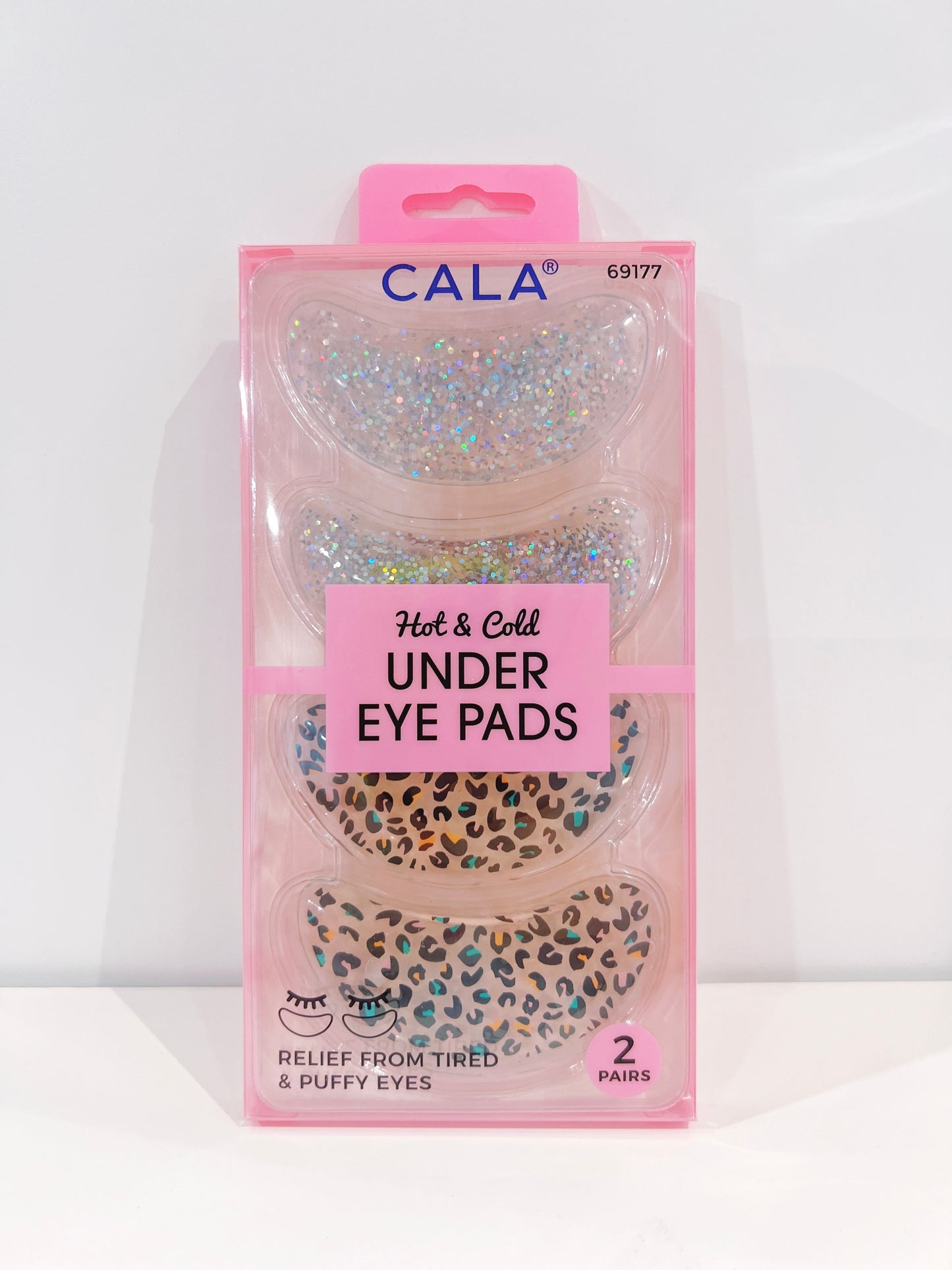 Hot & Cold Eye Pad Set- Animal Print