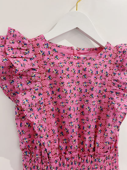 Hibiscus Pop Gigi Dress