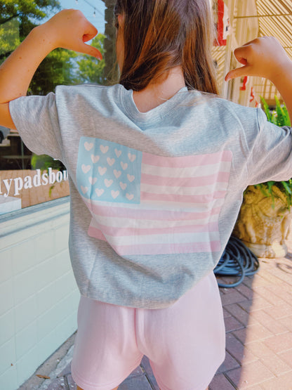 Pink Flag Tee