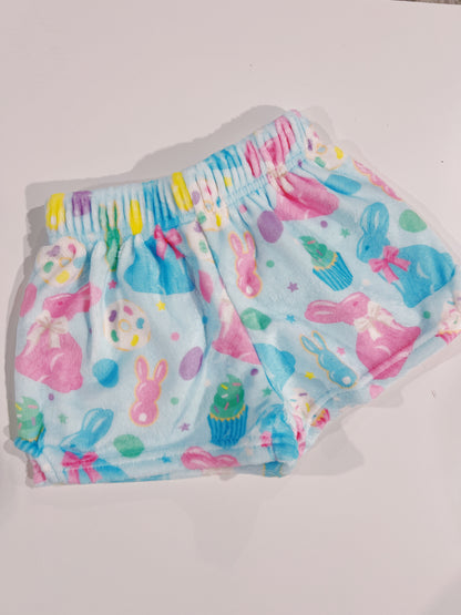 Bunny Bakery Plush Shorts