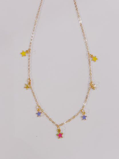 Colorful Star Necklace