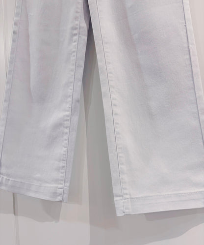 White Wide Leg Jean