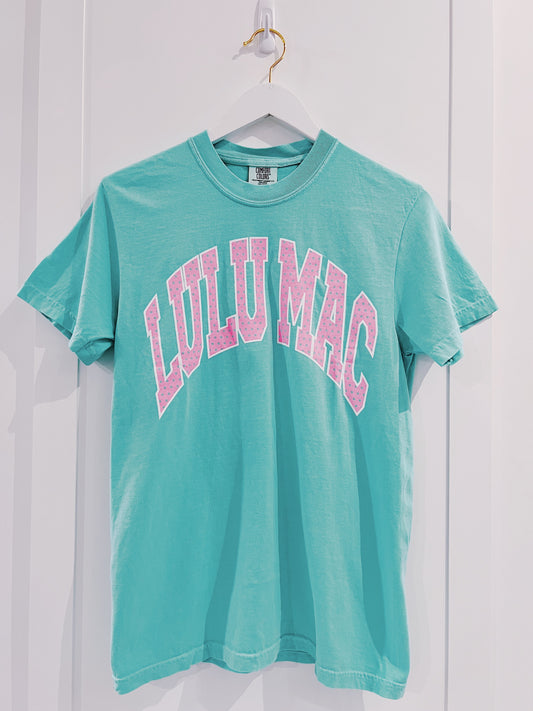 LuLu Mac Adult Chalky Mint Dot Tee